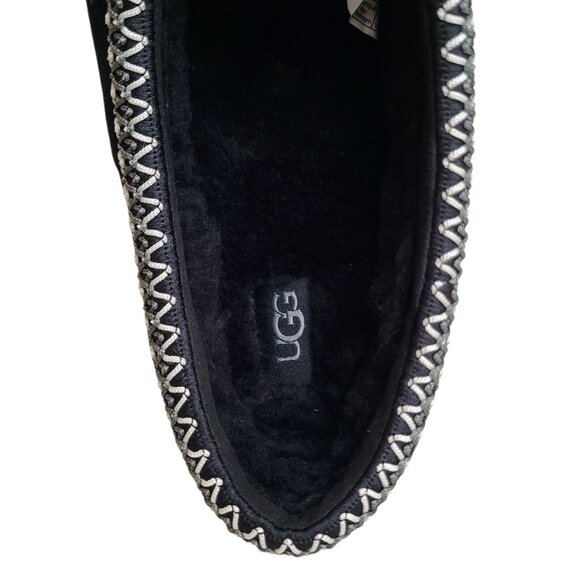 UGG Tasman Suede Slippers in Black Men's Size 13 - Picture 8 of 11